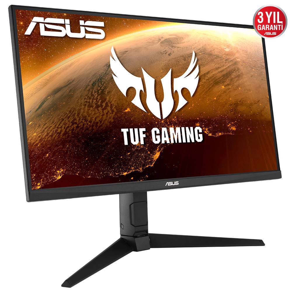 ASUS TUF GAMING 27" VG27AQL1A 170Hz 1ms 2xHDMI DP USB 3.0 HDR IPS QHD Freesync G-SYNC Curved Gaming Monitör