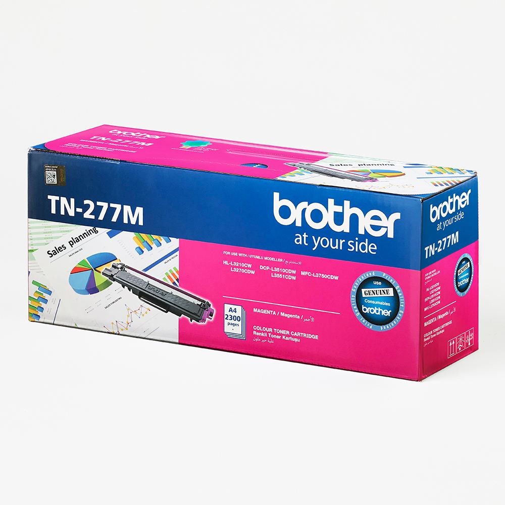 Brother TN-277M 2300 Sayfa Kırmızı Lazer Toner