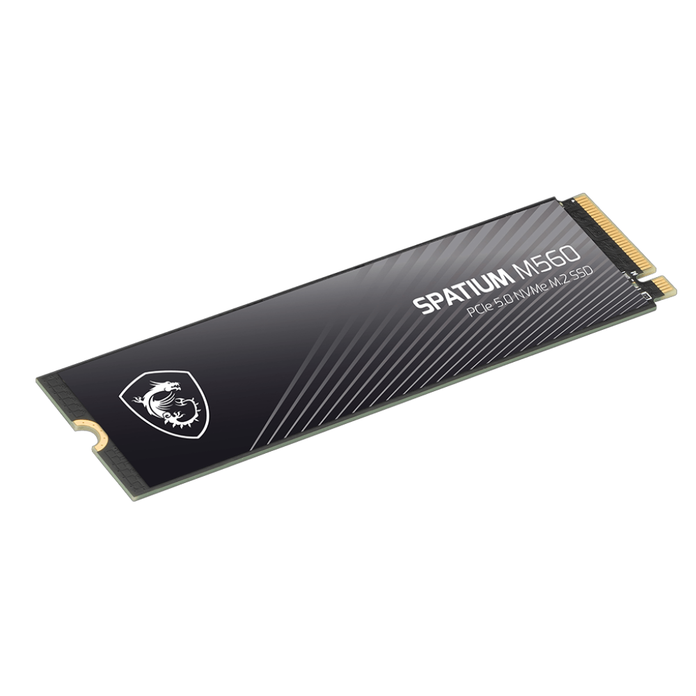 MSI 1TB SPATIUM M560 Gen5 M.2 2280 SSD 10200MB Okuma / 8400MB Yazma
