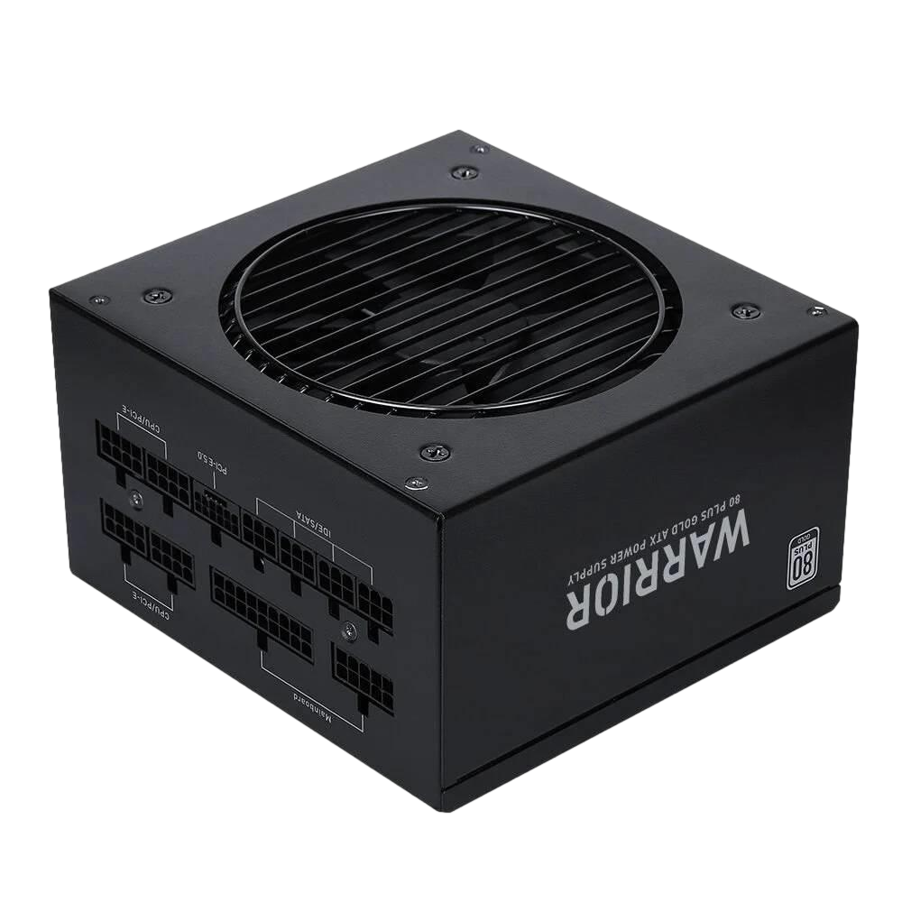 PowerBoost WARRIOR 1000W 80+ GOLD PCI-E Gen 5.0 Full Modüler Fanlı ATX PSU