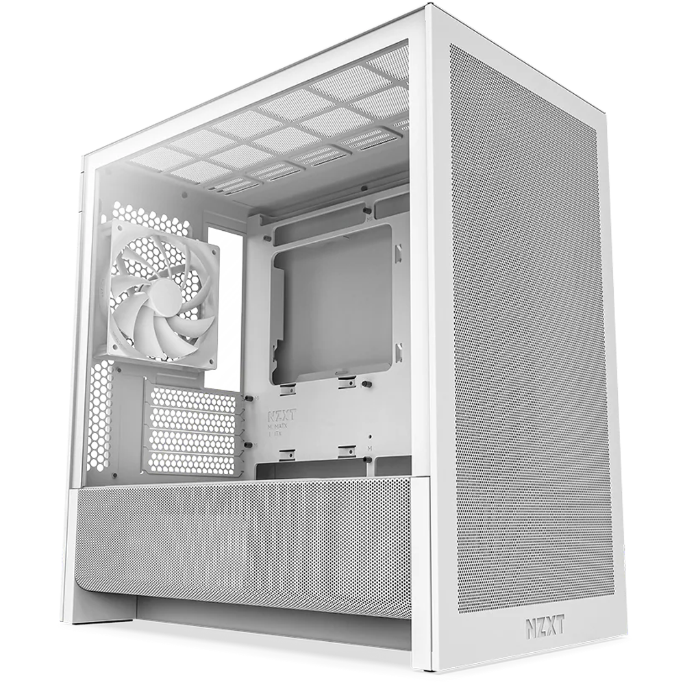 NZXT H3 Flow RGB Edition USB 3.2 USB-C Beyaz mATX Kasa