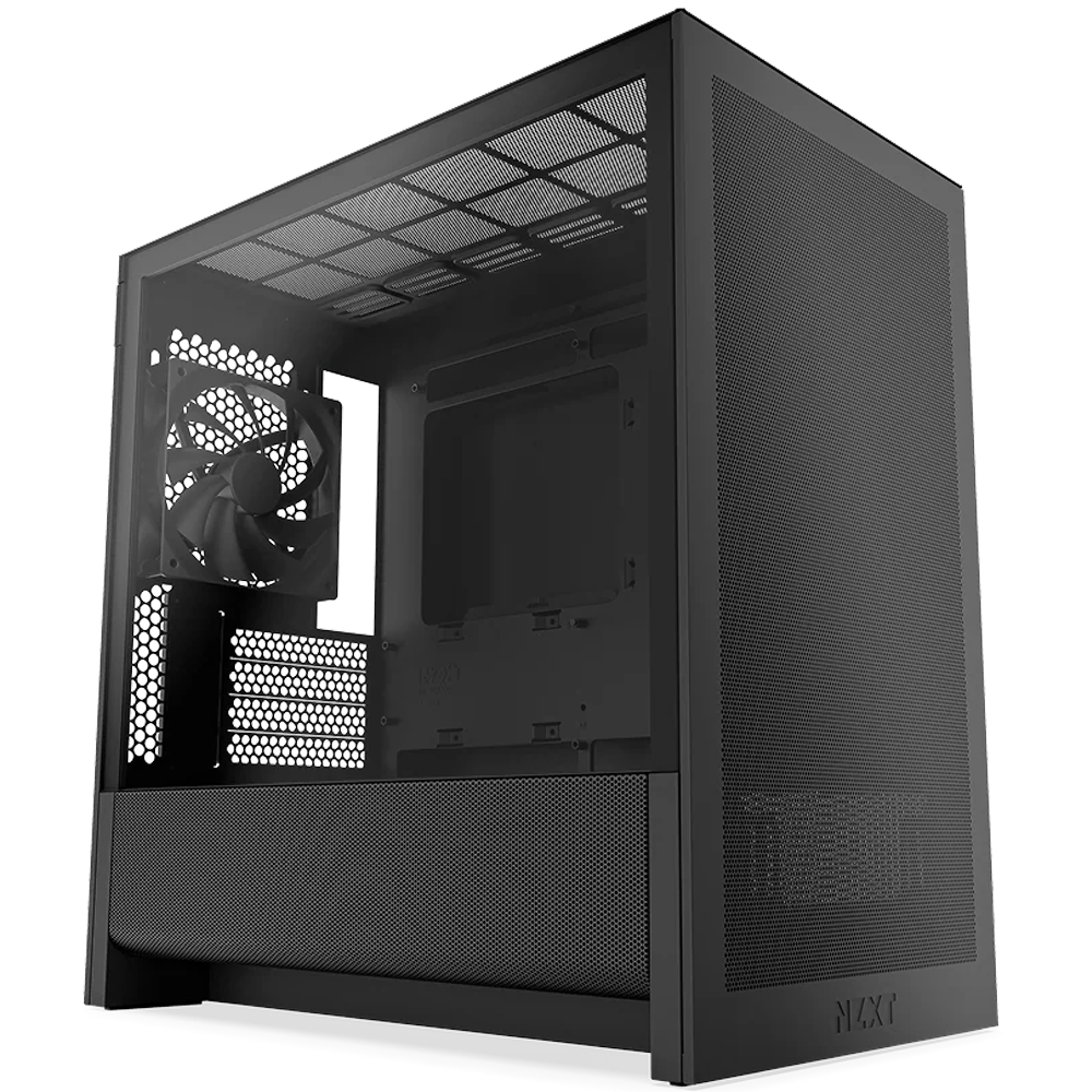 NZXT H3 Flow RGB Edition USB 3.2 USB-C Siyah mATX Kasa