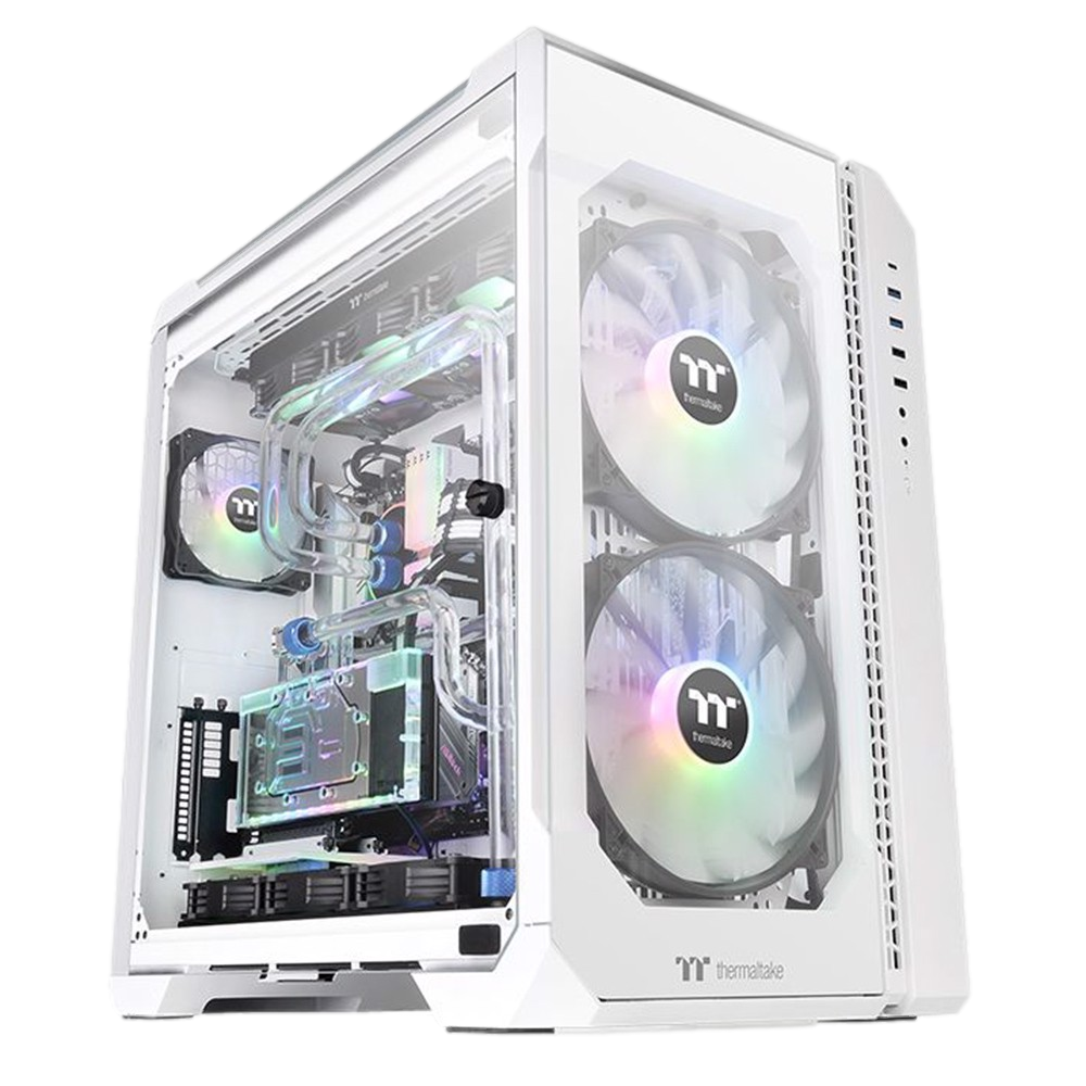 Thermaltake View 51 Snow ARGB Tempered Glass USB 3.0 E-ATX Mid