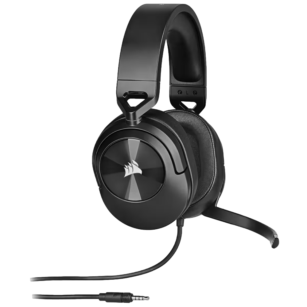 CORSAIR HS55 Surround USB Dolby Audio 7.1 Surround Siyah Kablolu Gaming Kulaklık