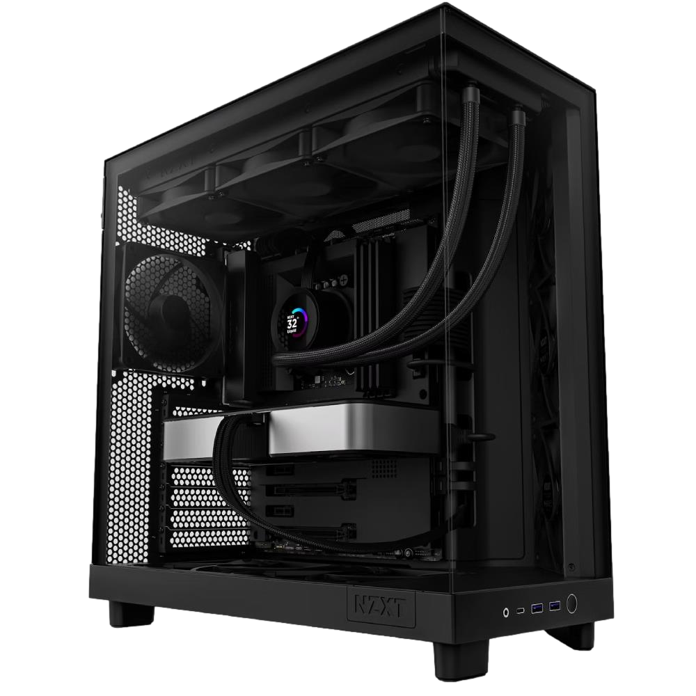NZXT H6 Flow USB 3.2 Siyah ATX Mid Tower Kasa