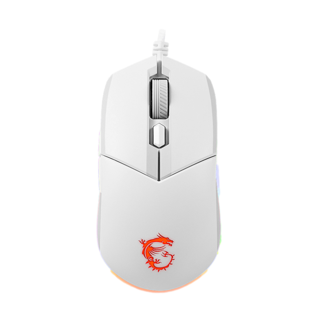 MSI Clutch GM11 RGB Beyaz Kablolu Gaming Mouse