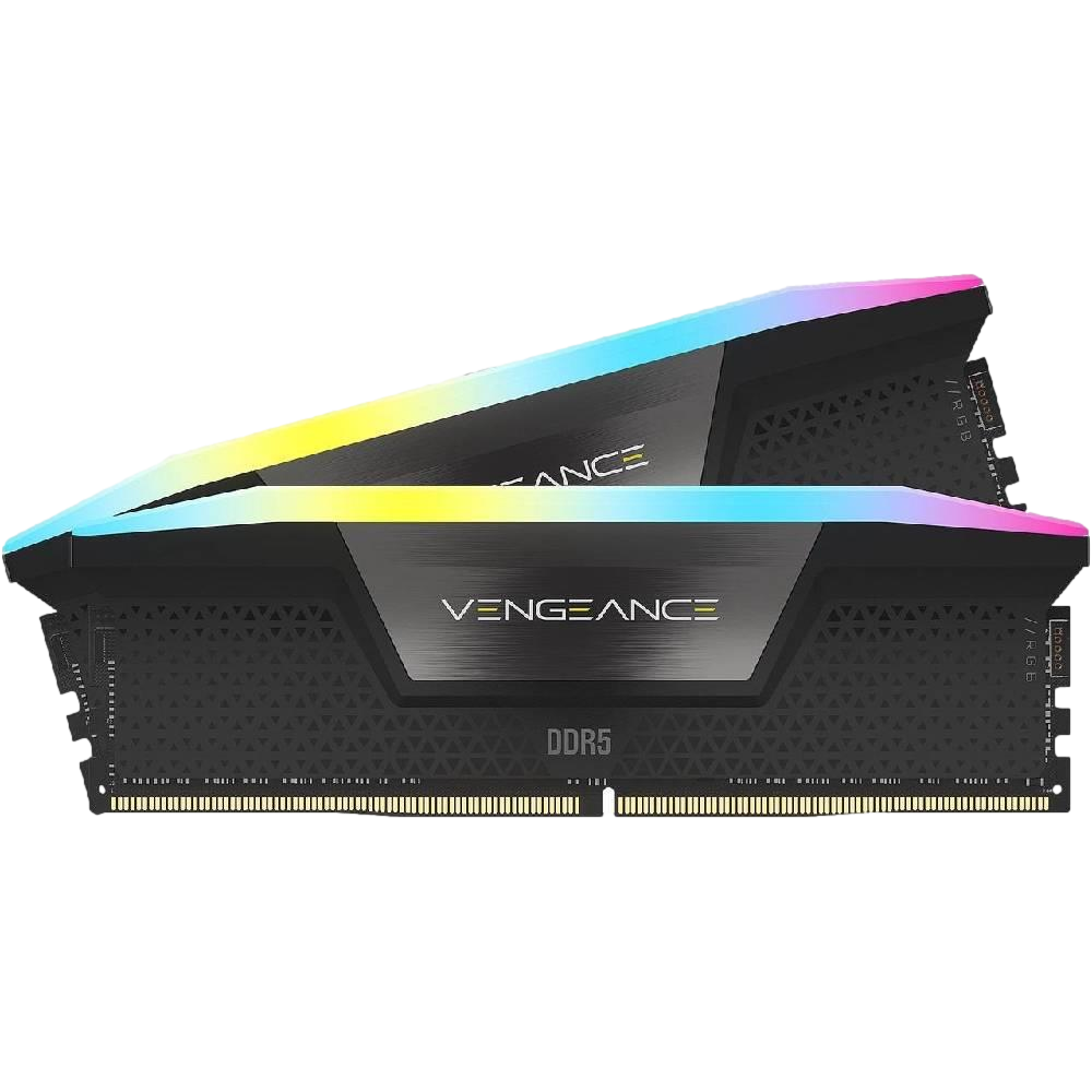 CORSAIR 32GB (2x16GB) Vengeance RGB 6400MHz CL36 DDR5 Dual Kit Ram
