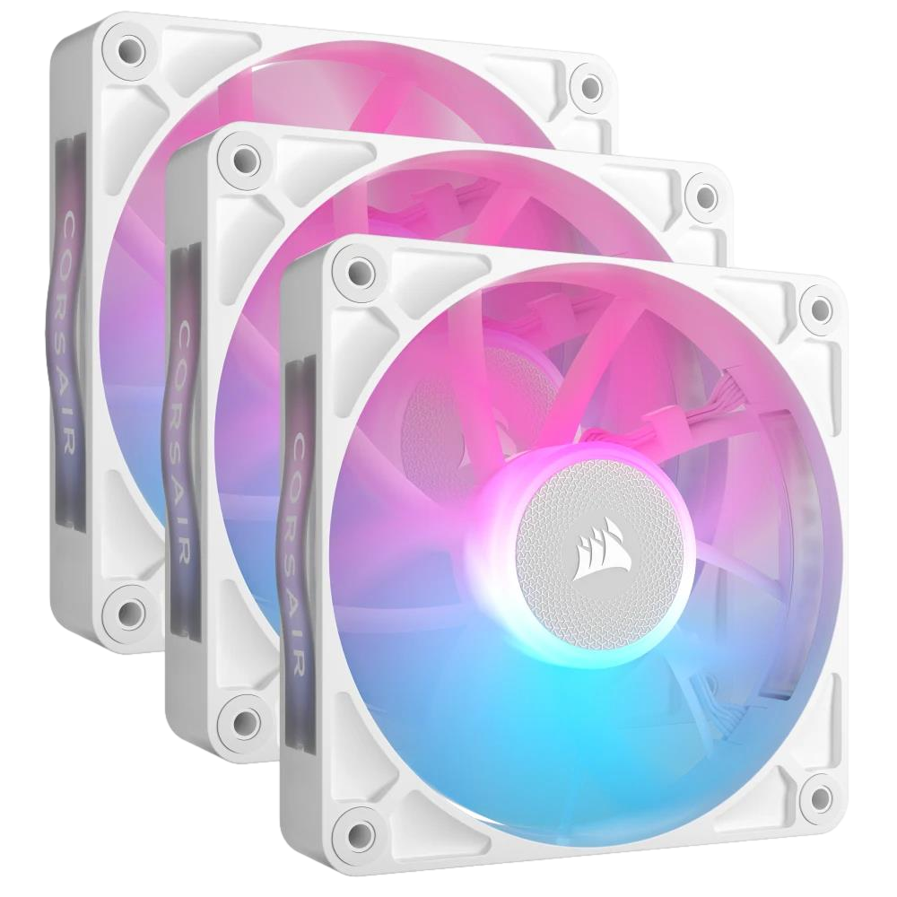 CORSAIR iCUE LINK RX120 RGB 120mm PWM Beyaz Üçlü Kasa Fanı