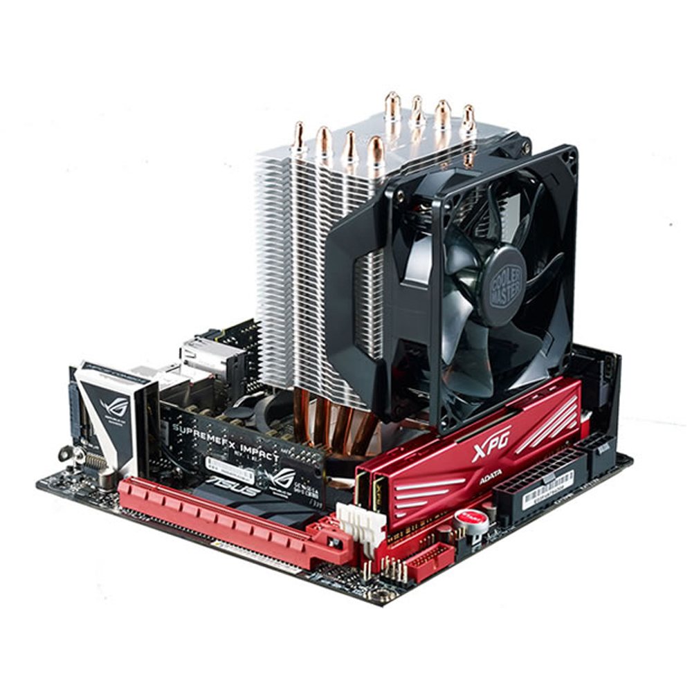 COOLER MASTER Hyper H411R Beyaz Led 92mm Kule Tipi İşlemci Soğutucu