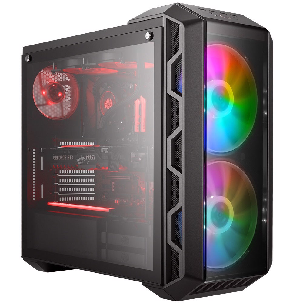 Cooler Master MasterCase H500 ARGB Tempered Glass USB 3.2 Mid Tower Kasa