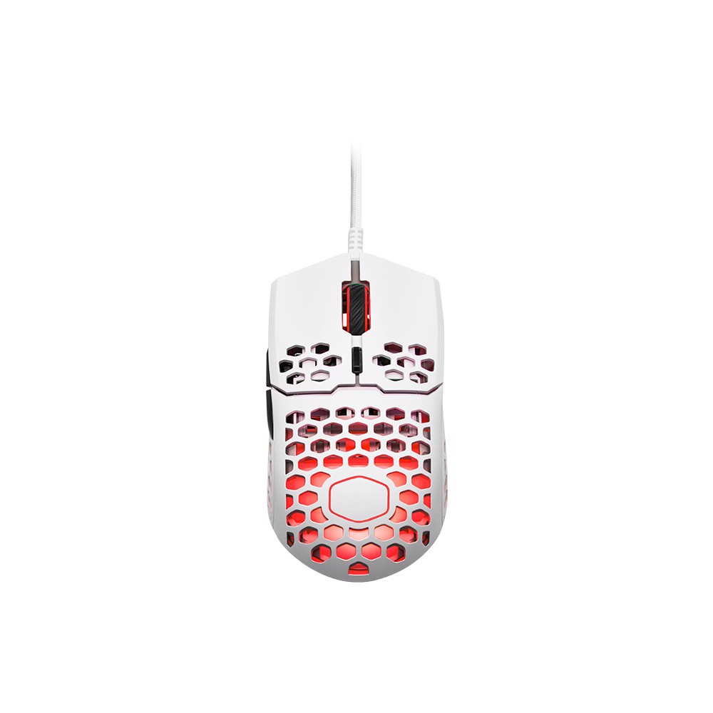 Cooler Master MM711 RGB Ultra Hafif Mat Beyaz Gaming Mouse