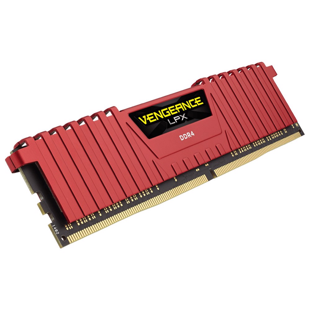 CORSAIR 8GB Vengeance LPX Kırmızı 2666MHz CL16 DDR4 Single Kit Ram