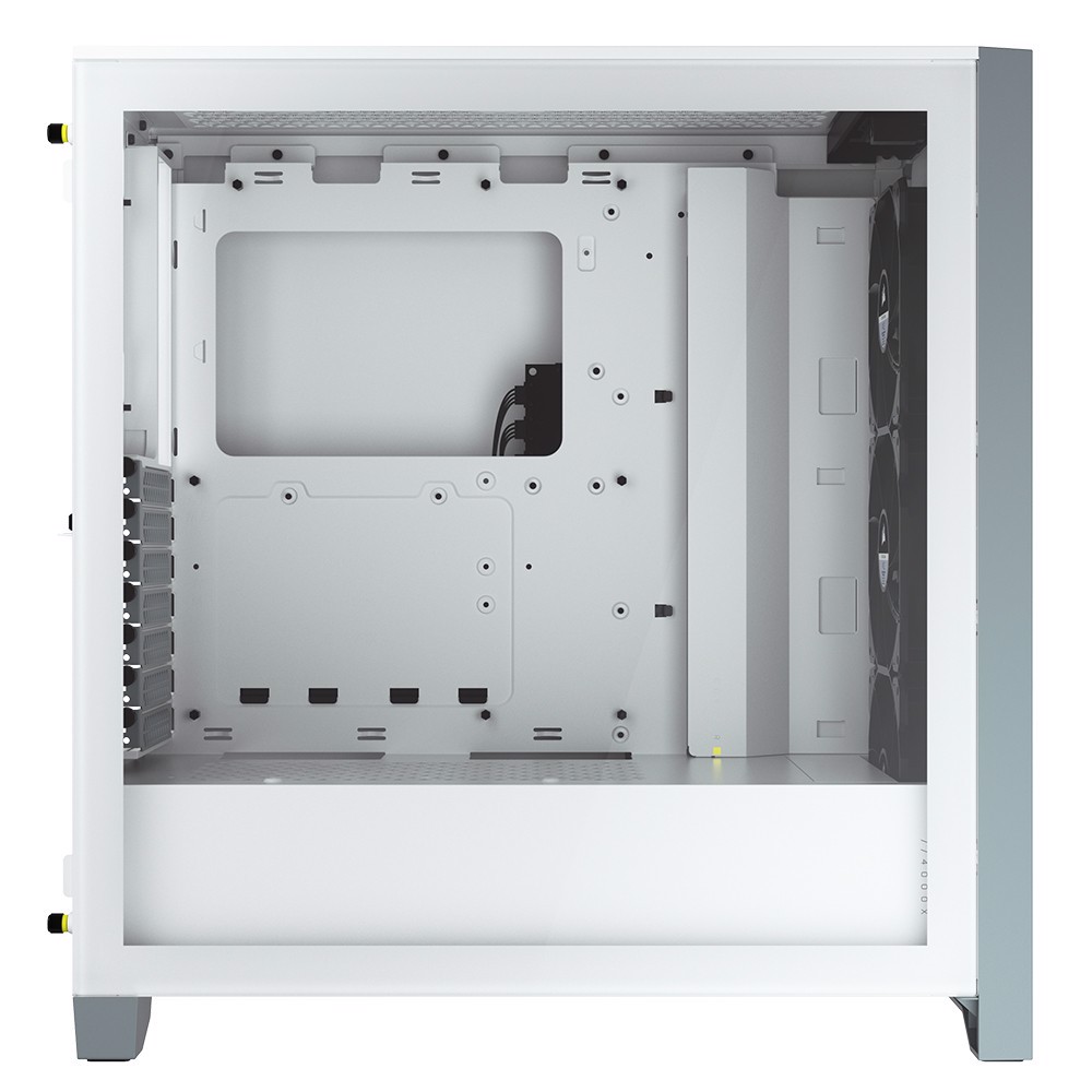 CORSAIR iCUE 4000X RGB Tempered Glass Beyaz Mid Tower Kasa