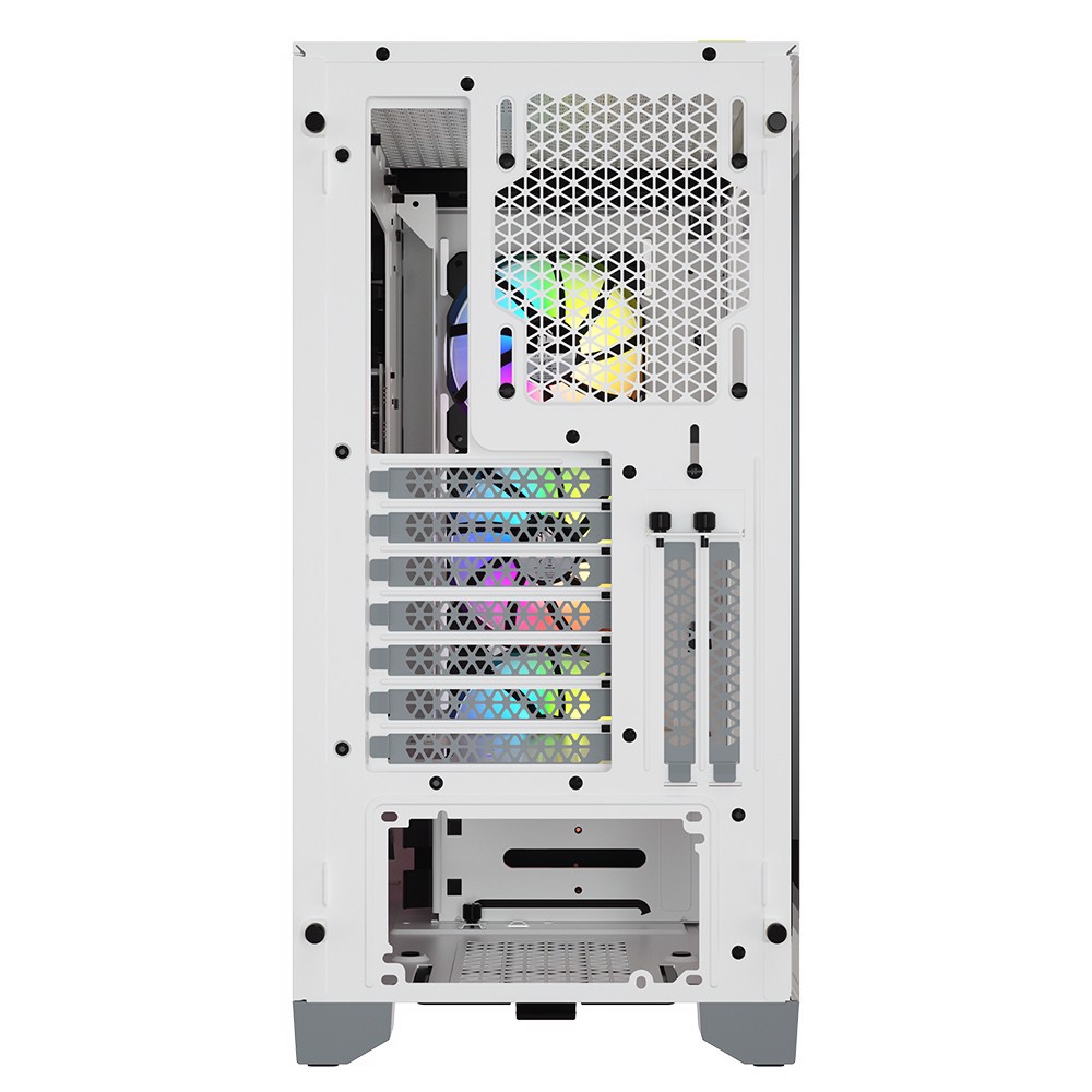 CORSAIR iCUE 4000X RGB Tempered Glass Beyaz Mid Tower Kasa