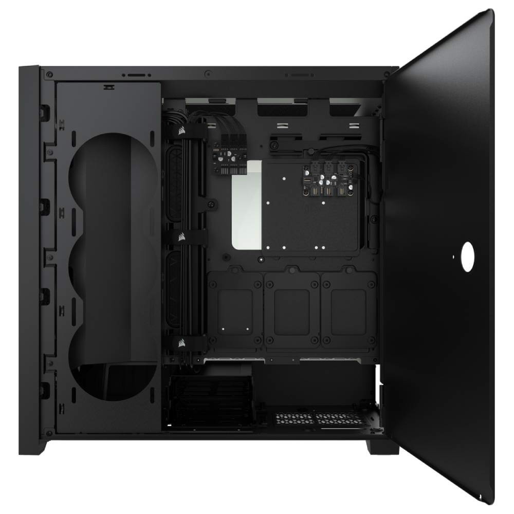 CORSAIR iCUE 5000X RGB Tempered Glass Siyah Mid Tower Kasa