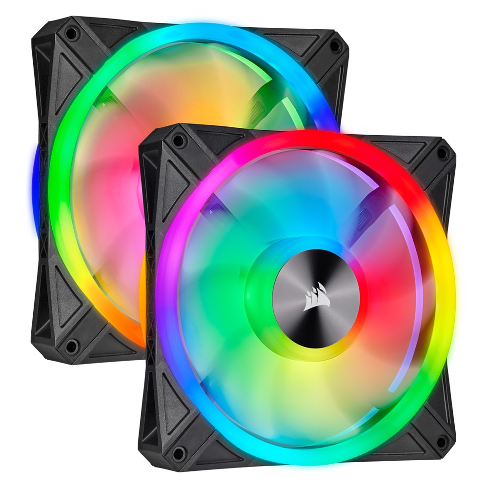 CORSAIR iCUE QL140 RGB PWM 140mm Fan (2 li Paket)