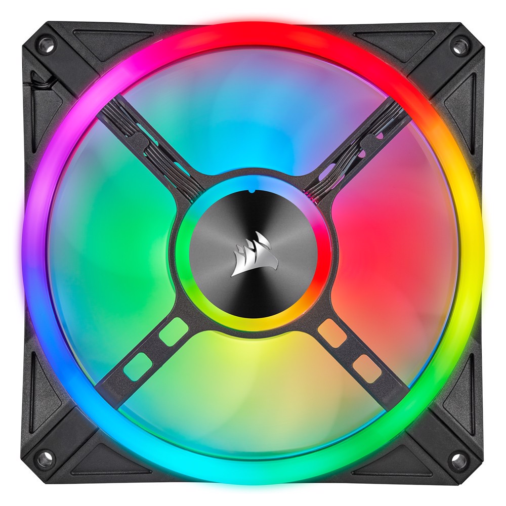 CORSAIR iCUE QL140 RGB PWM 140mm Fan (2 li Paket)