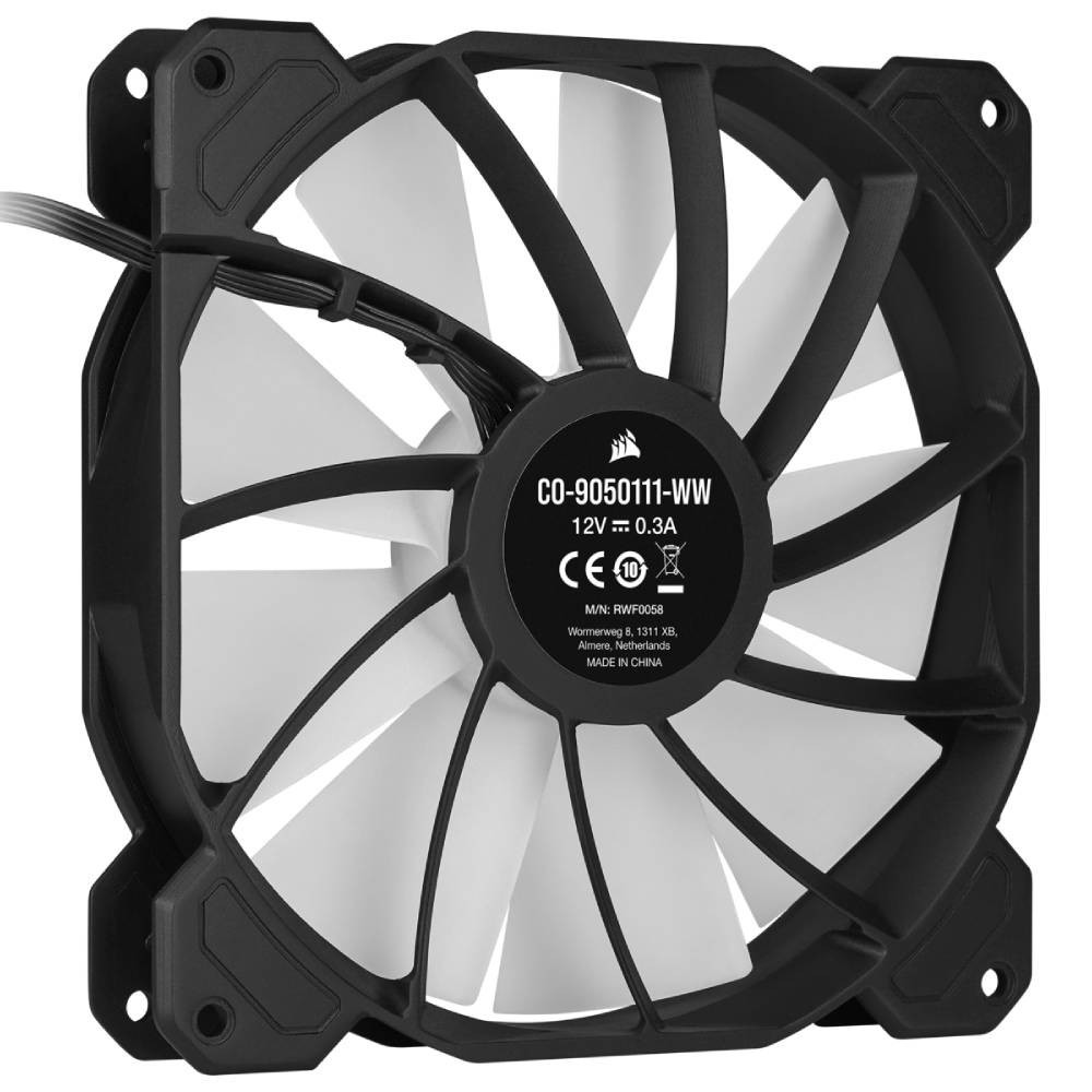 CORSAIR iCUE SP140 ELITE RGB 140mm Fan (2 li Paket-Lightning Node Core Kontrolcü)