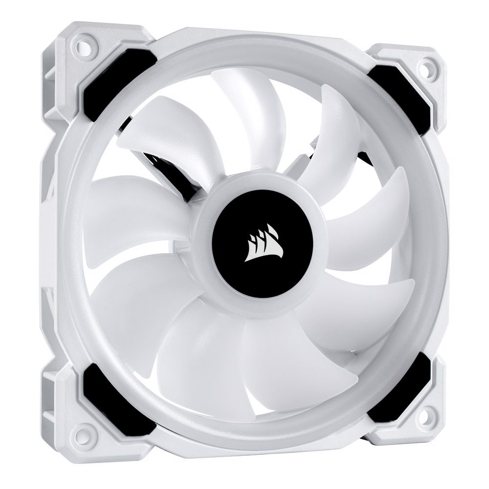 CORSAIR LL120 RGB Dual Light Loop White PWM 120mm Fan