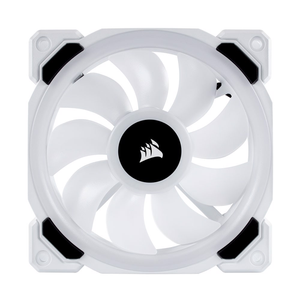 CORSAIR LL120 RGB Dual Light Loop White PWM 120mm Fan