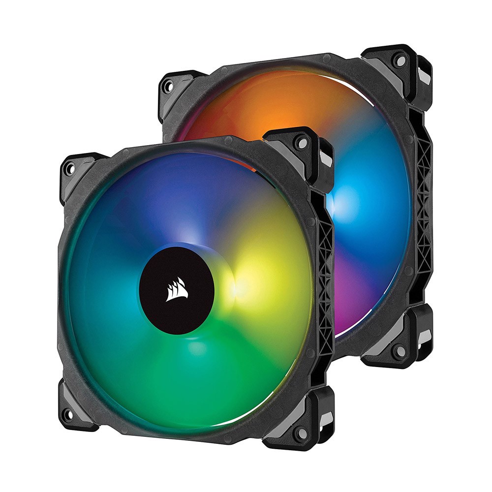 CORSAIR ML140 PRO RGB PWM Premium Magnetic Levitation 140mm Fan (2 li Paket)