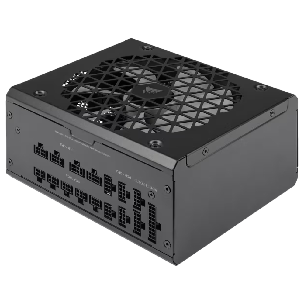 CORSAIR RM1200x Shift 1200W 80+ Gold PCI 5.0 ATX 3.0 Siyah Full Modüler 135mm Fanlı PSU