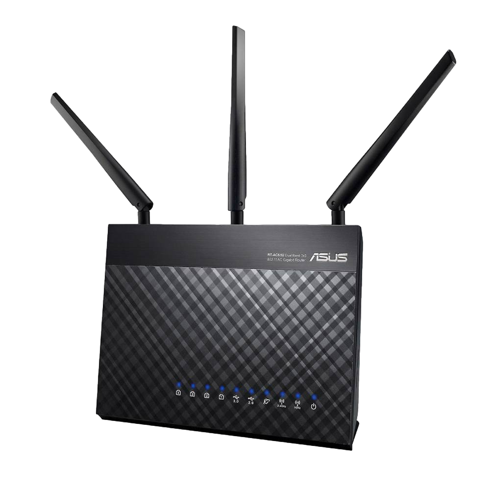 ASUS DSL-AC68U DualBand Ai Mesh Torrent Bulut DLNA 4G VPN ADSL VDSL Fiber Modem Router