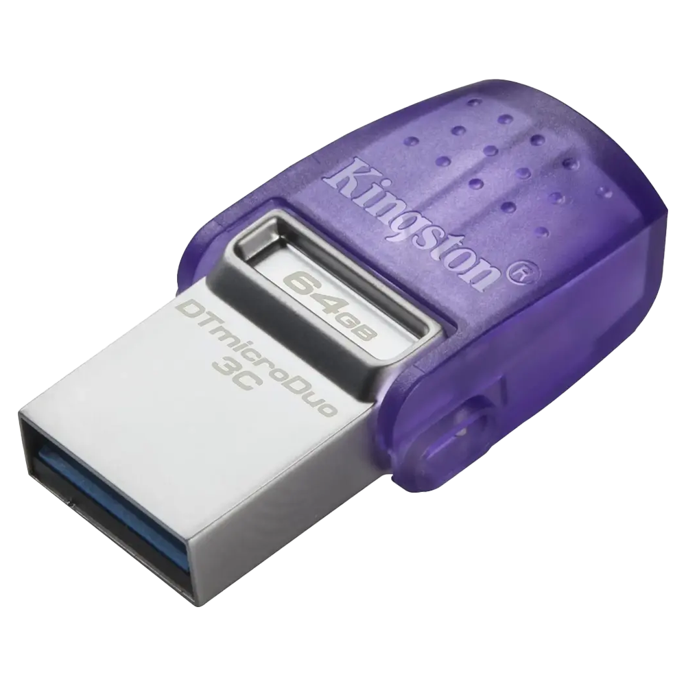 Kingston 64GB DataTraveler microDuo 3C Flash Bellek