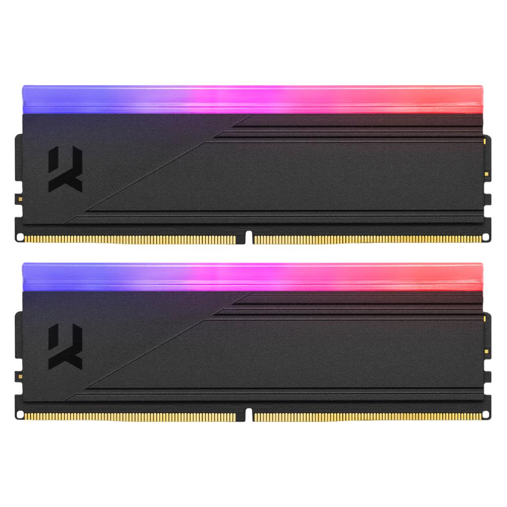 GOODRAM 32GB (2x16GB) IRDM RGB 6000MHz CL30 DDR5 Siyah Dual Kit Ram