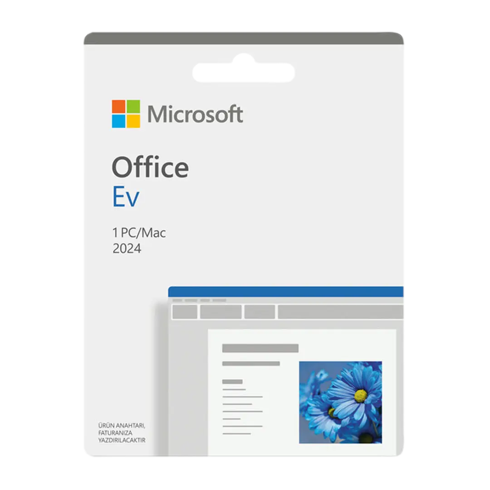 Microsoft Office Home 2024 Bireysel Türkçe Kalıcı Lisans