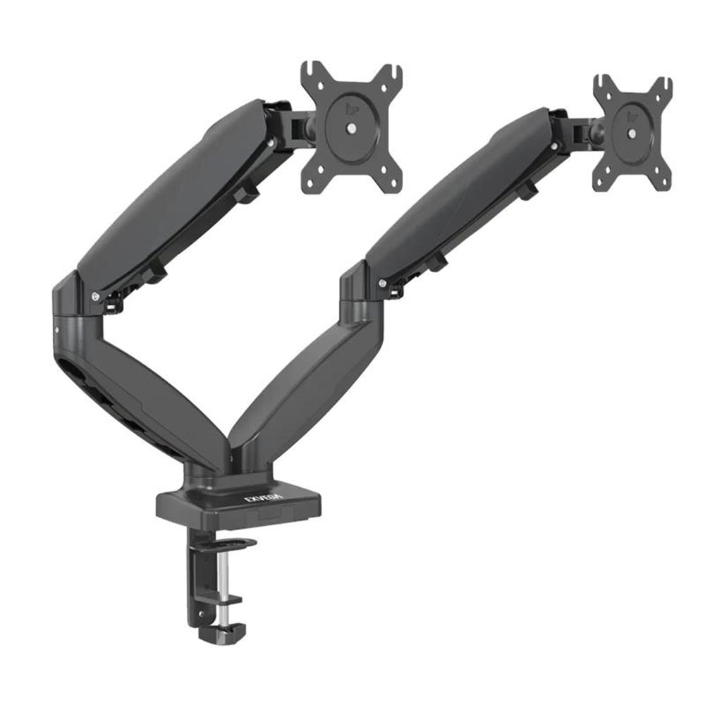 EXVEGA EX787 15-32" İkili Amortisörlü Vesa Monitör Askı Aparatı
