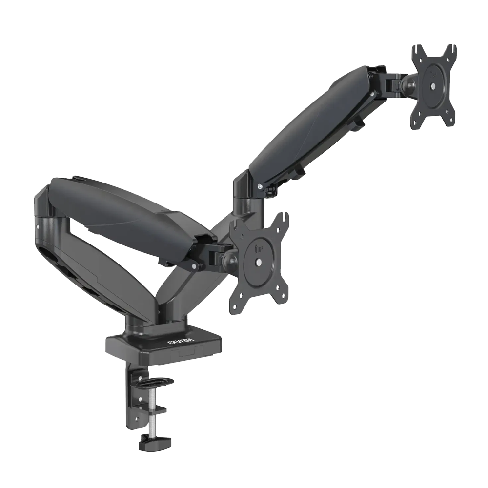 EXVEGA EX787 15-32" İkili Amortisörlü Vesa Monitör Askı Aparatı