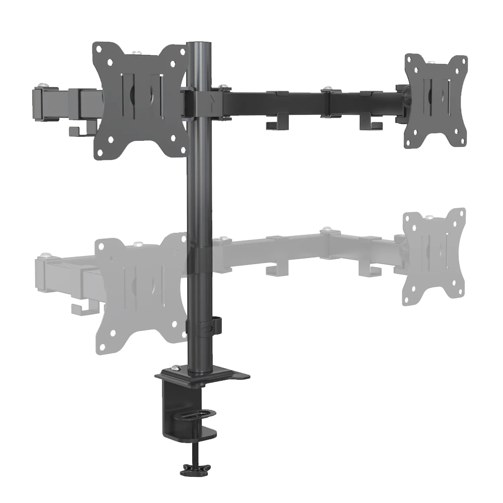 EXVEGA EX788 13-27" İkili Ayarlanabilir Vesa Monitör Askı Aparatı