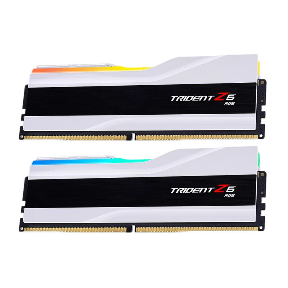 GSKILL 32GB (2x16GB) Trident Z5 RGB 6400Mhz CL32 DDR5 1.4V Beyaz