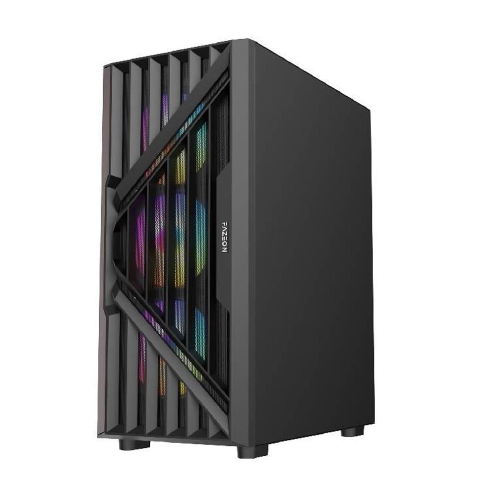 FAZEON F9 650W 80+ Bronze Tempered Glass Mesh 4x RGB Fanlı USB 3.0 E-ATX Bilgisayar Kasası