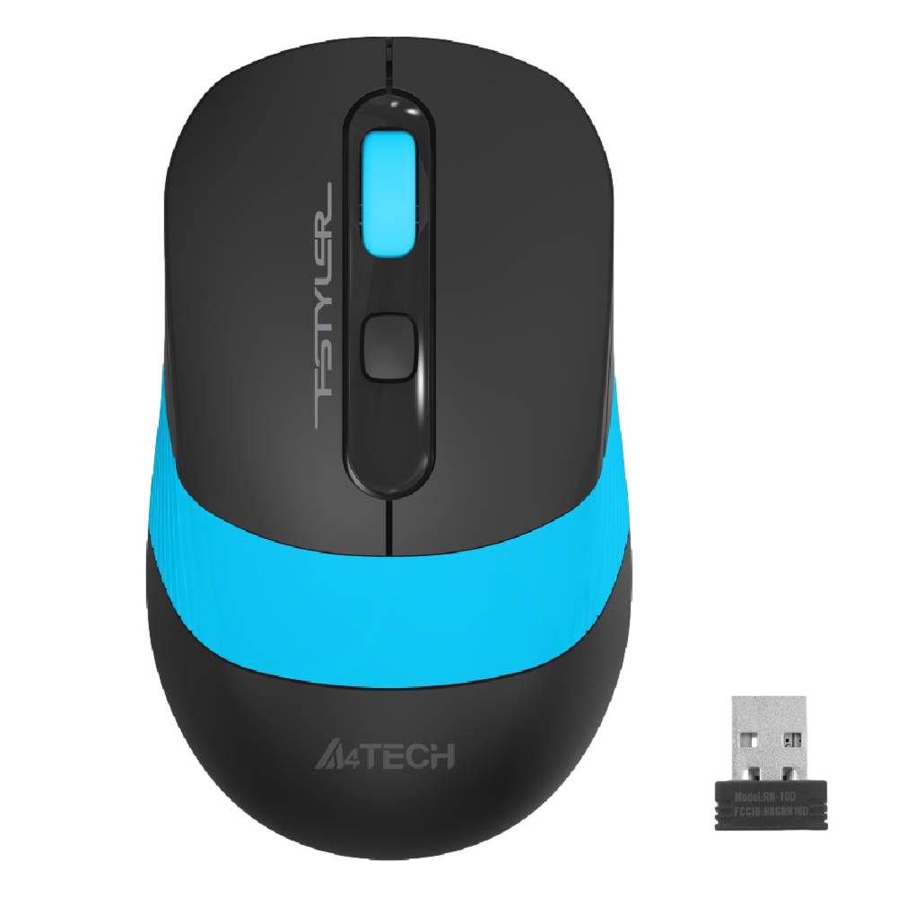 A4 Tech Fstyler FG10 Mavi Nano Optik Kablosuz Mouse