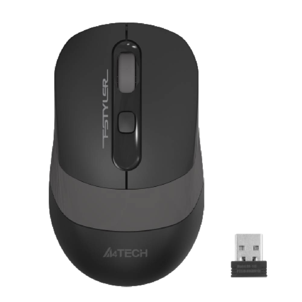 A4 Tech Fstyler FG10S Gri Nano Sessiz Optik Kablosuz Mouse