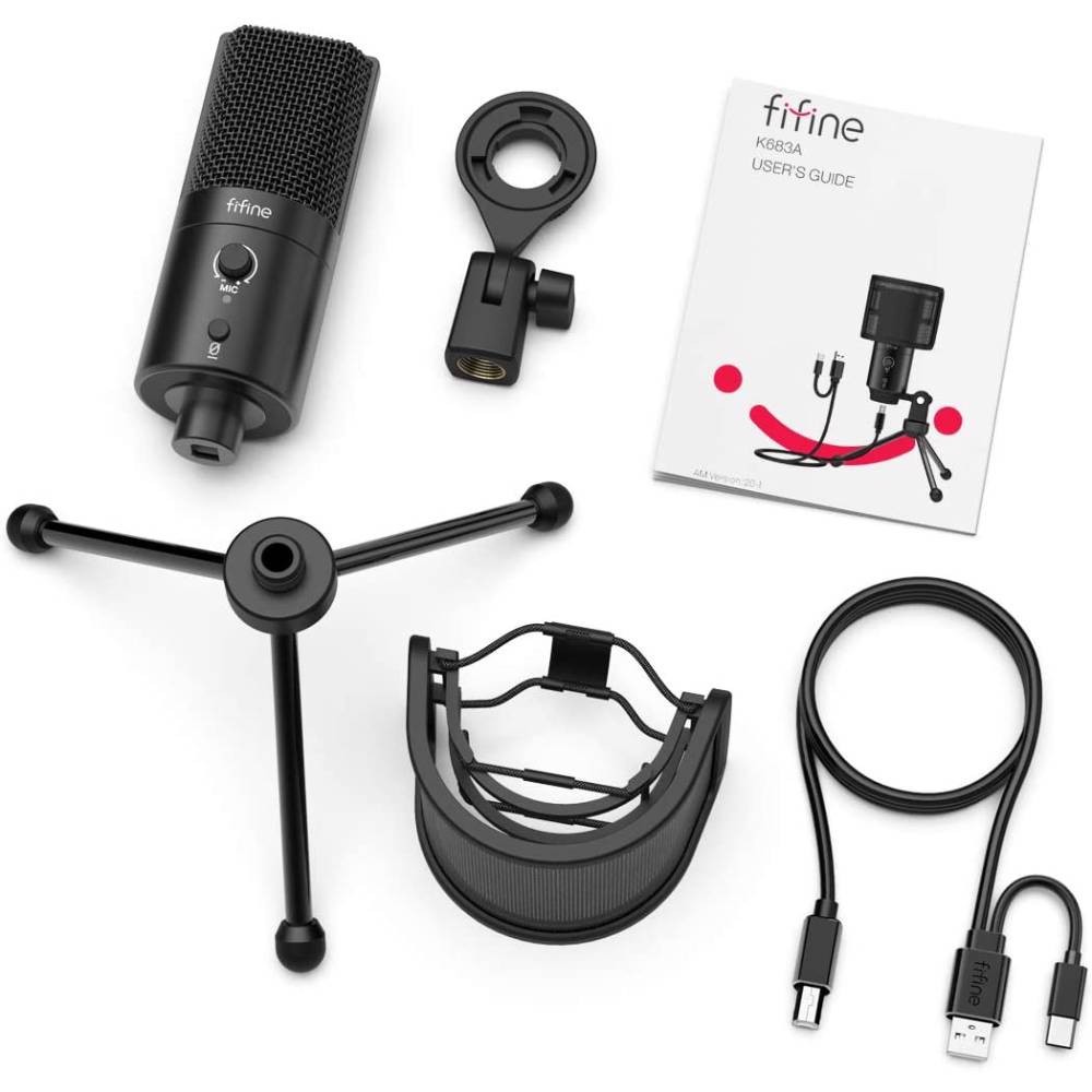 FIFINE K683A Metal Kondenser Kayıt Mikrofonu