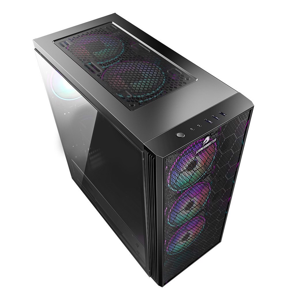 GameBooster GB-X51 RGB Mesh Panel USB 3.0 Mid Tower Kasa