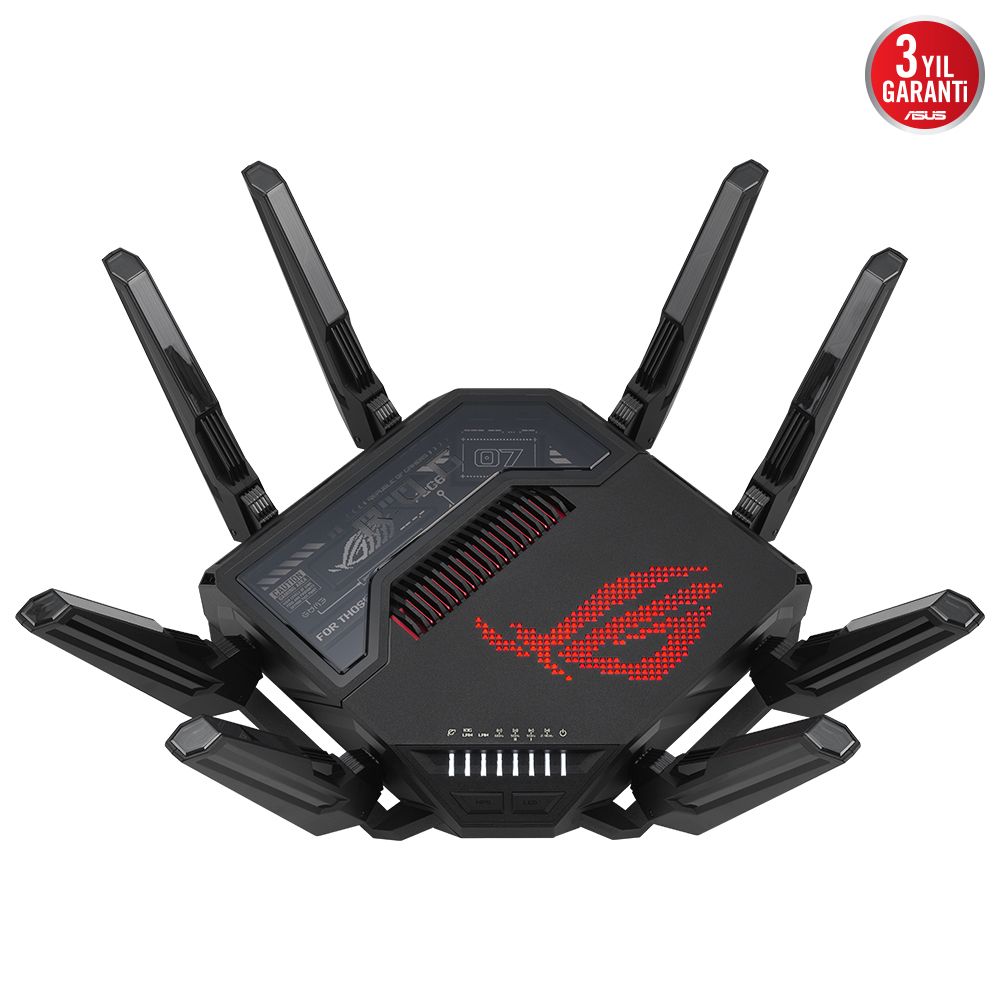 ASUS ROG Rapture GT-BE98 GT-BE98 Dört Bantlı WiFi 7 802.11be Gaming Router