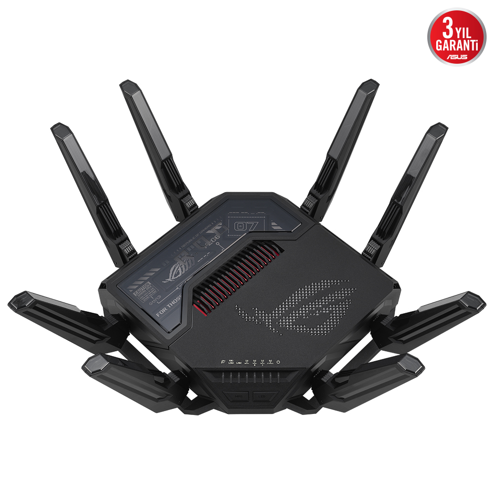ASUS ROG Rapture GT-BE98 GT-BE98 Dört Bantlı WiFi 7 802.11be Gaming Router