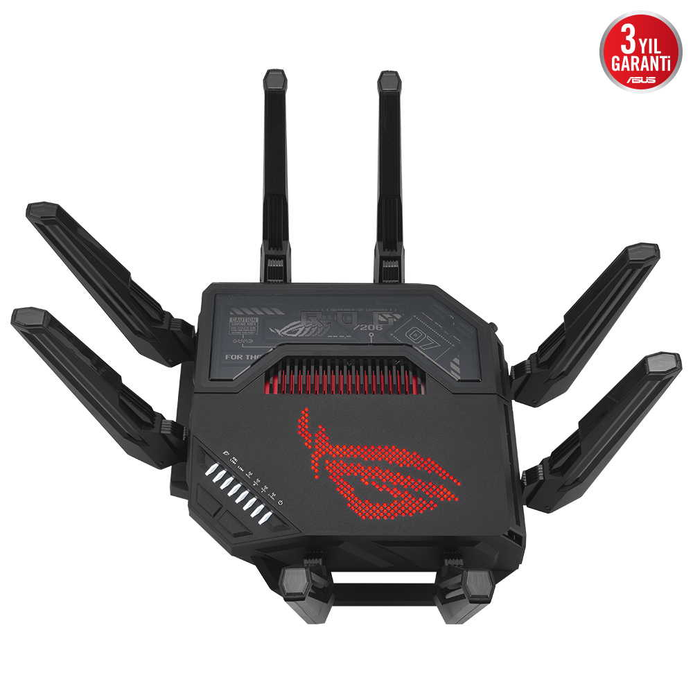 ASUS ROG Rapture GT-BE98 GT-BE98 Dört Bantlı WiFi 7 802.11be Gaming Router