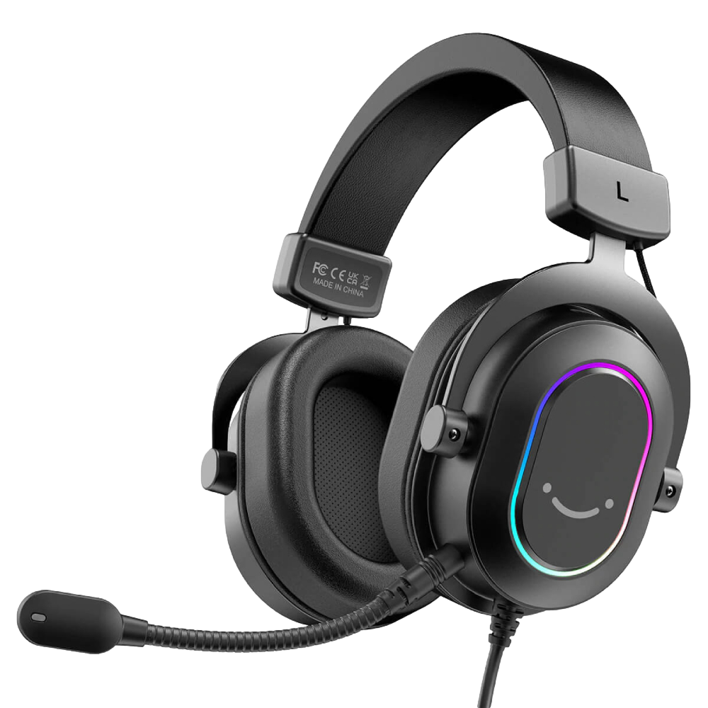 Fifine Ampligame H6 Mikrofonlu Gaming 7.1 RGB Kulaklık