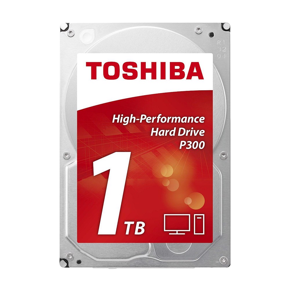 TOSHIBA 1TB P300 64MB 7200rpm 3.5  SATA 3.0 Harddisk
