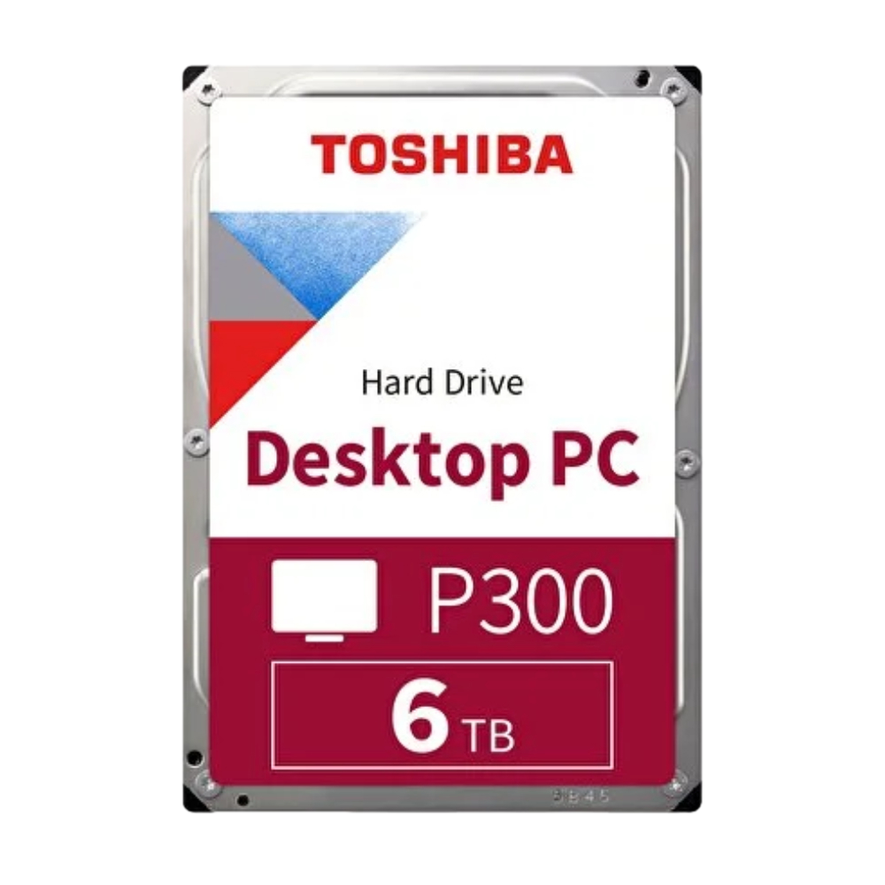 TOSHIBA 6TB P300 128MB 5400rpm 3.5" SATA3.0 Harddisk