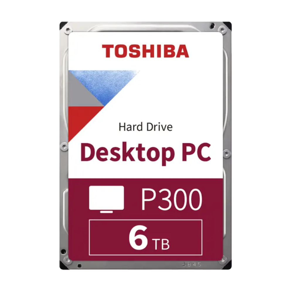 TOSHIBA 6TB P300 128MB 5400 RPM 3.5" SATA 3.0 Harddisk