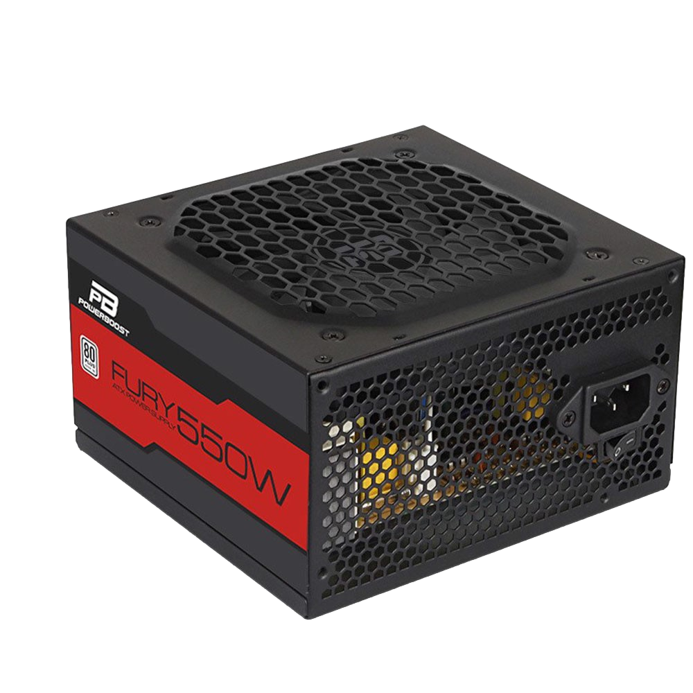 POWER BOOST 550w 80+ APFC 12cm Fanlı ATX PSU