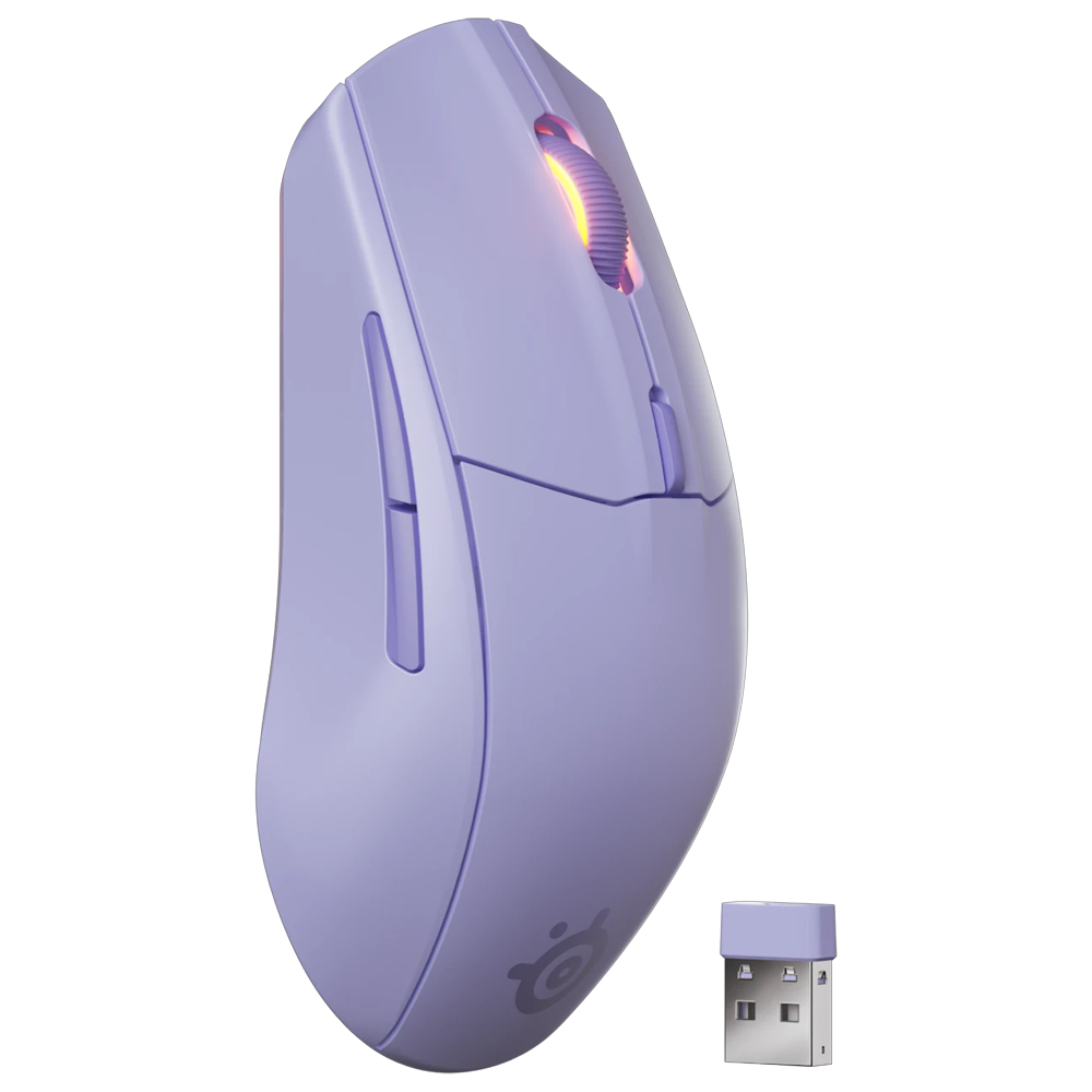 SteelSeries Rival 3 Gen 2 Lavender Kablosuz Gaming Mouse