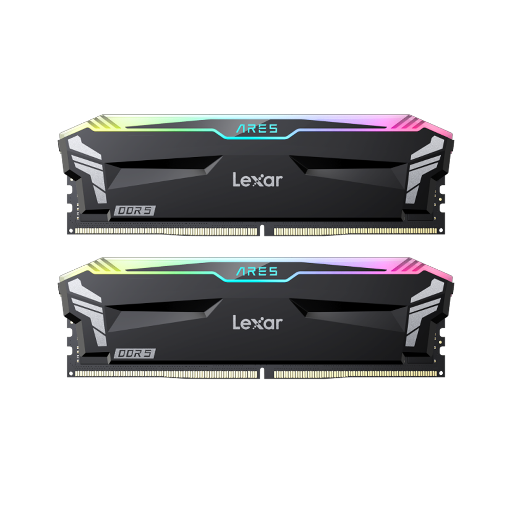 Lexar 32GB (2x16GB) ARES RGB 6400MHz CL32 INTEL XMP/ AMD EXPO DDR5 Siyah Dual Kit Ram