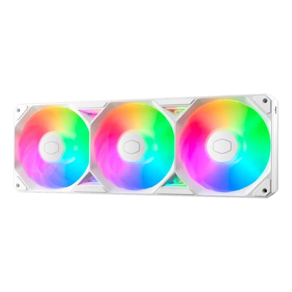 Cooler Master SickleFlow Edge 360 ARGB Beyaz Üçlü Kasa Fanı